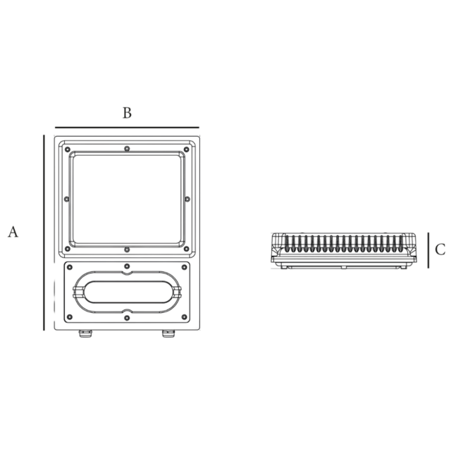 Ex-proof Led Projector (Square) - Image 3