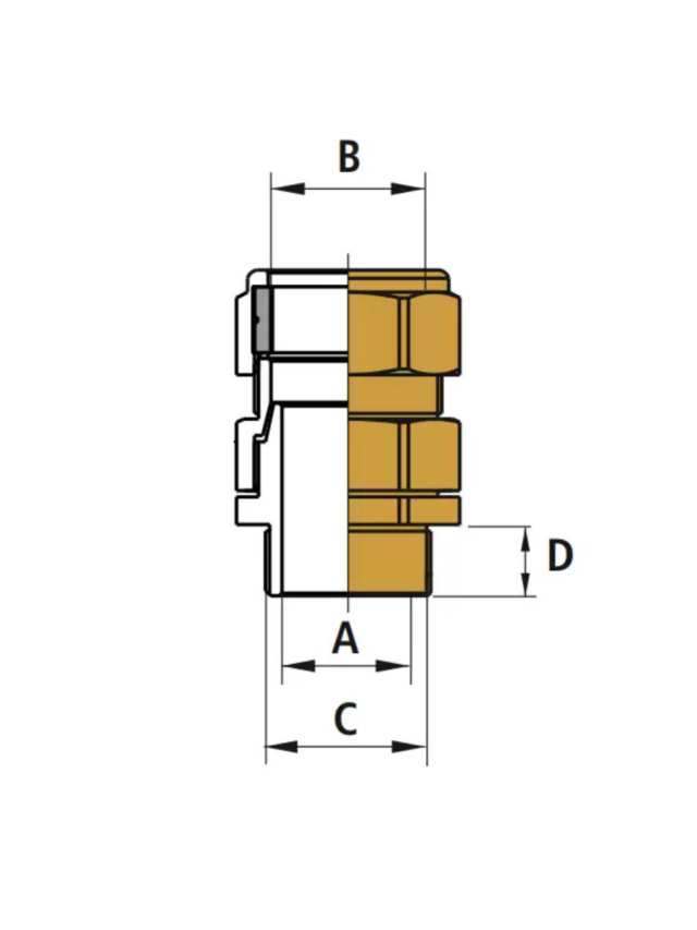 CW Series Exproof Armoured Cable Gland - Image 2